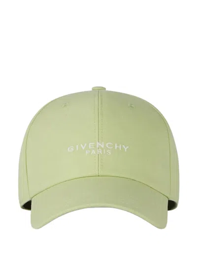 Givenchy Logo-embroidered Baseball Cap In Green