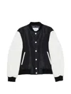 Givenchy Jacket Contrast Sleeves Ribbed Cuffs Pockets In Multi