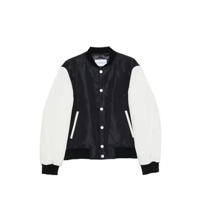GIVENCHY LOGO-EMBROIDERED BOMBER JACKET