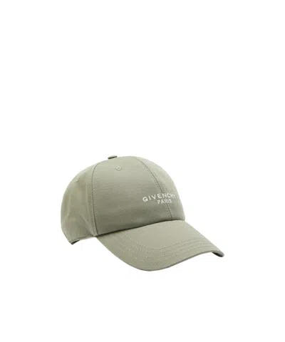 Givenchy Logo-embroidered Cnavas Cap In Transparent