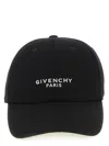 Givenchy Logo-embroidered Cotton Baseball Cap In Black
