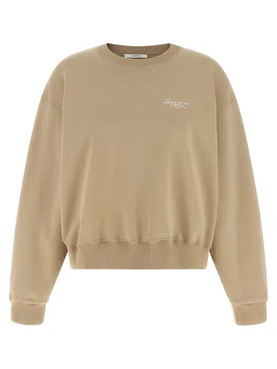 GIVENCHY GIVENCHY LOGO-EMBROIDERED COTTON SWEATSHIRT