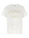 Givenchy Logo-embroidered Cotton T-shirt In White