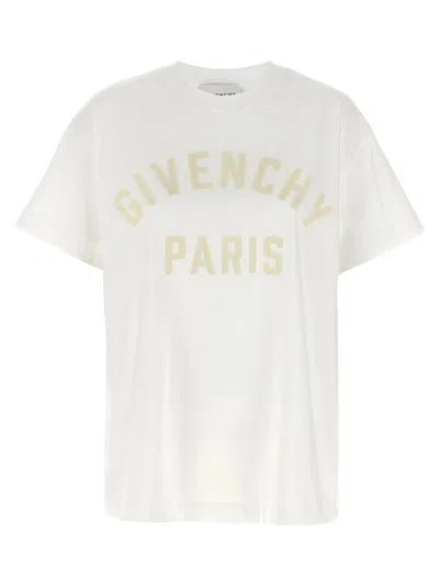 GIVENCHY GIVENCHY LOGO-EMBROIDERED COTTON T-SHIRT
