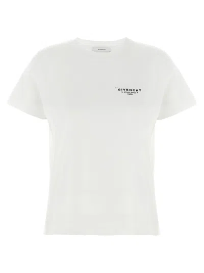 GIVENCHY GIVENCHY LOGO-EMBROIDERED COTTON T-SHIRT