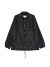 Givenchy Logo-embroidered Jacket In Black
