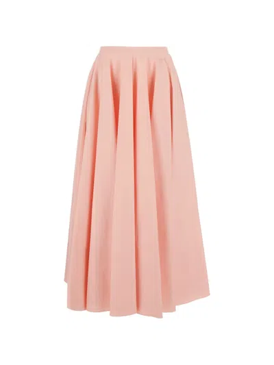 Givenchy Poplin Ankle-length Skirt In Pink