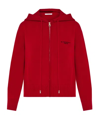 GIVENCHY LOGO-EMBROIDERED SWEATER