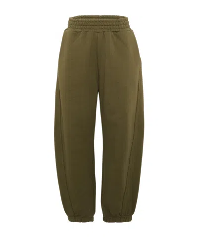 Givenchy Kids' Logo-embroidered Track Pants In Green
