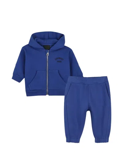 Givenchy Babies' Logo-embroidered Tracksuit In Blue