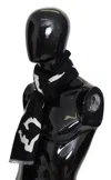 Givenchy Logo-embroidered Wool Scarf In Multi