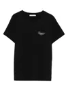 Givenchy Logoo-print T-shirt In Black