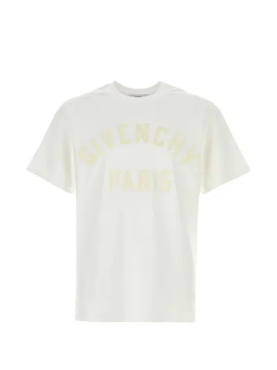 Givenchy Logo-patch Cotton T-shirt In White