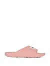 Givenchy Label Slide Sandal In Purple
