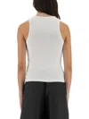 Givenchy Logo-print Cotton Tank Top In White