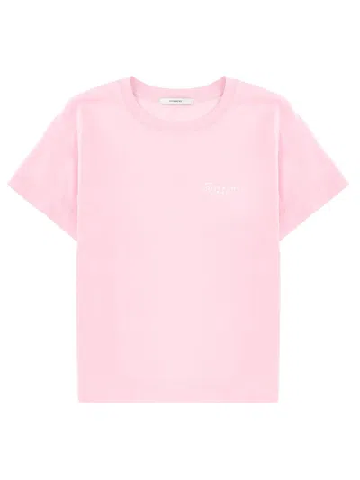 Givenchy Logo-print Cotton T-shirt In Pink