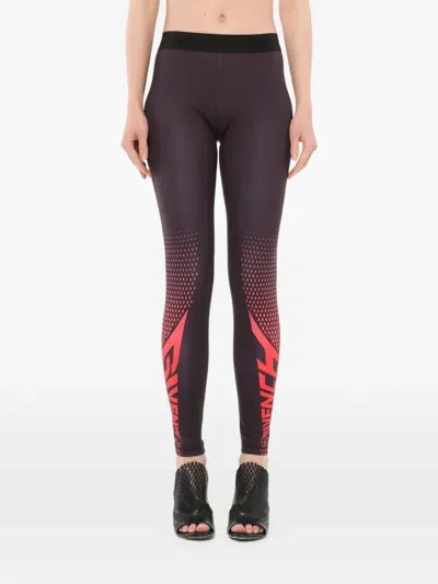 Givenchy Logo-print Leggings In Black