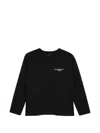 Givenchy Logo-print Long-sleeve T-shirt In Black