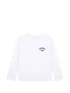 Givenchy Logo-print Long-sleeved T-shirt In White