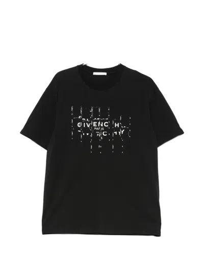 GIVENCHY LOGO-PRINT REGULAR-FIT T-SHIRT