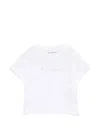Givenchy Logo-print Shoulder-button T-shirt In White