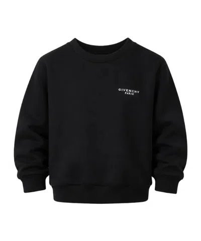 Givenchy Logo-print Sweatshirt In Black