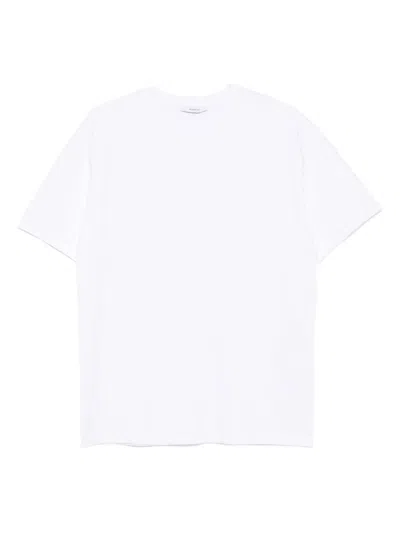 Givenchy Logo-stamp Print T-shirt In Gold