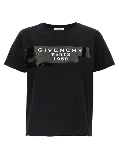 GIVENCHY GIVENCHY LOGO-TAPE GRAPHIC T-SHIRT