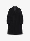 GIVENCHY LONG COAT IN DOUBLE FACE WOOL AND CASHMERE