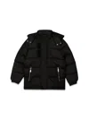 Givenchy Long Down Jacket With Hood In Black
