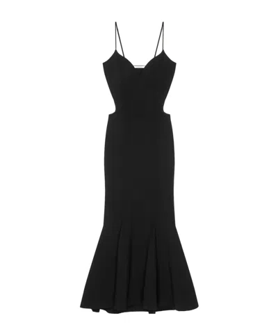Givenchy Long Dress In Knit In Black
