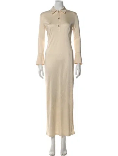 Pre-owned Givenchy Long Dress In Neutral