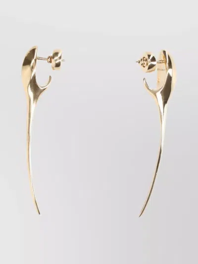Givenchy Long Drop Geometric Earrings In Neutral