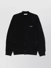 Givenchy Black Varsity Jacket With Bomber Collar And Logo Lettering On The Front In Cotton Man In Multi