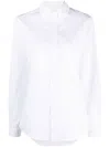 Givenchy Camciia Buttondown A Righe Oxford In White