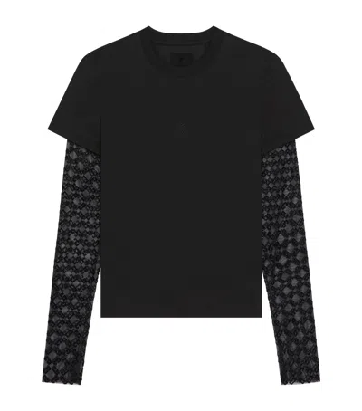 Givenchy Long-sleeve Double-layer T-shirt