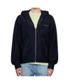 Givenchy Long Sleeve Hooded Casual Jacket In Black