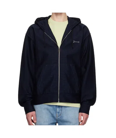 Givenchy Long Sleeve Hooded Casual Jacket In Black