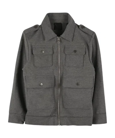 Givenchy Long Sleeve Jacket In Gray