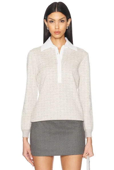 GIVENCHY LONG SLEEVE POLO TOP