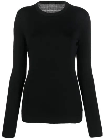 Givenchy Langarmshirt Mit Rundem Ausschnitt