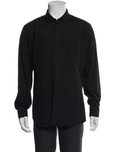 Pre-owned Givenchy Long Sleeve Shirt In Black