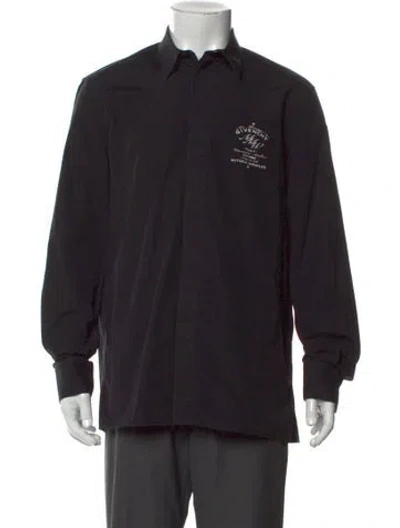 Pre-owned Givenchy Long Sleeve Shirt In Black