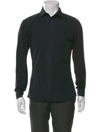 Pre-owned Givenchy Long Sleeve Shirt In Black