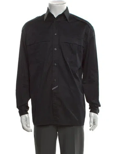 Pre-owned Givenchy Long Sleeve Shirt In Black