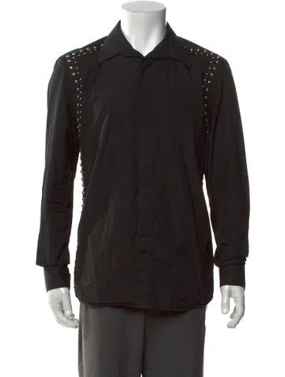 Pre-owned Givenchy Long Sleeve Shirt In Black