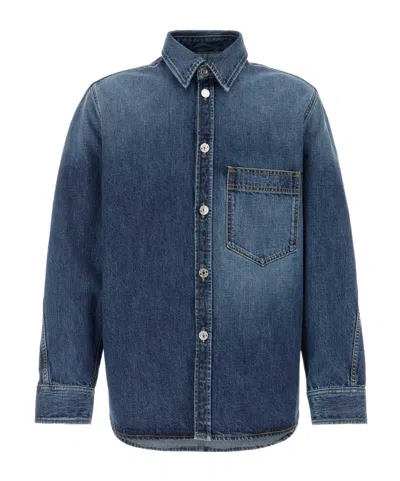 Givenchy Long Sleeve Shirt In Blue