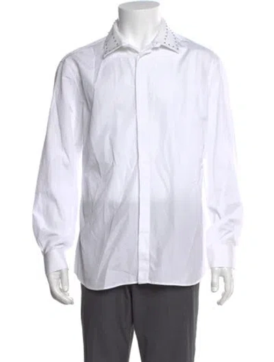 Pre-owned Givenchy Long Sleeve Shirt In White