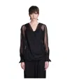 Givenchy Topwear In Black Silk In Black