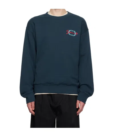 GIVENCHY GIVENCHY MEDALLION-EMBROIDERY SWEATSHIRT